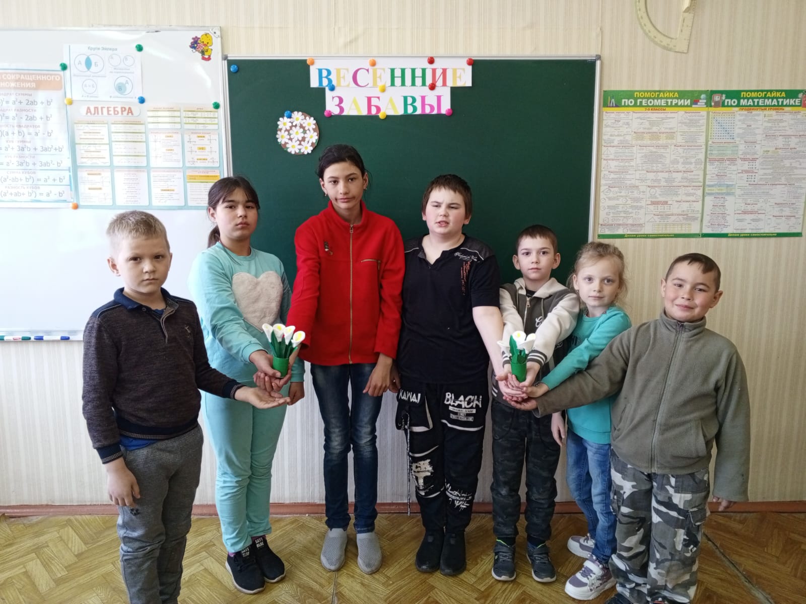 24 марта в школе состоялось открытие оздоровительного лагеря  с дневным пребыванием детей &amp;quot;Весенние забавы&amp;quot;..